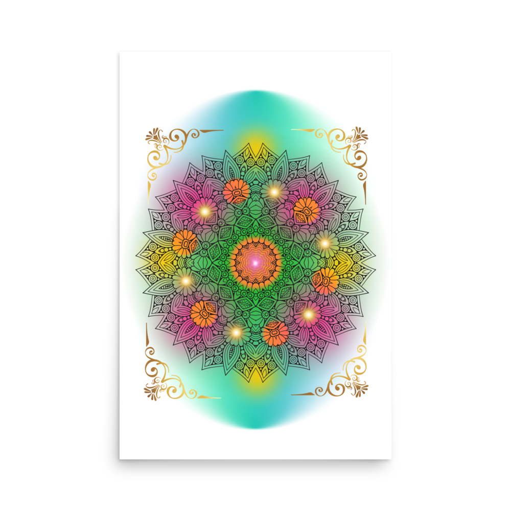 Light of Indi Matte Paper Poster