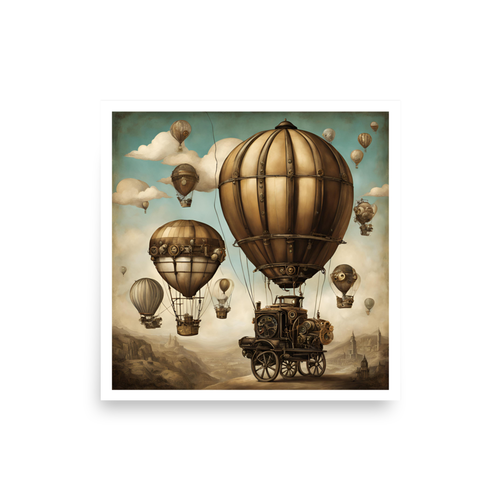 Time Travellers Photo Paper Poster