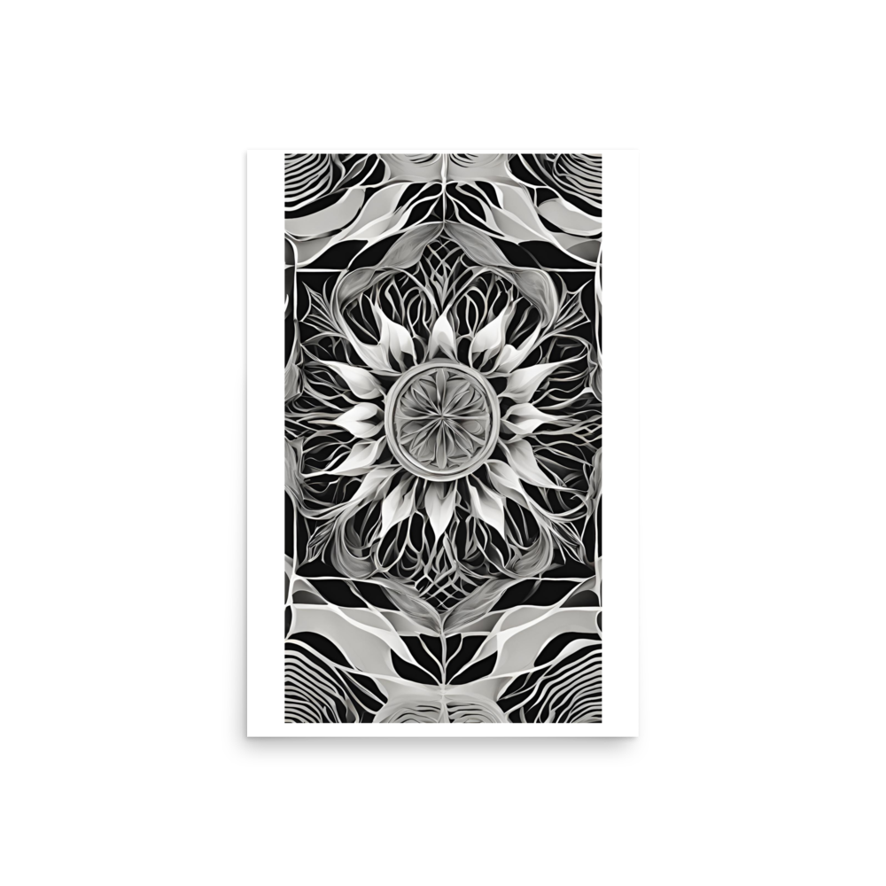 Abstract Photo Paper Poster
