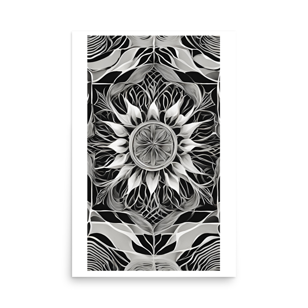 Abstract Photo Paper Poster